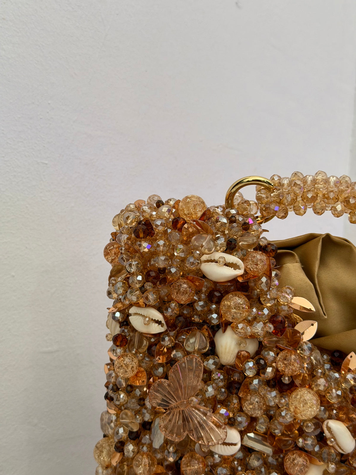 Simi Bag | Champagne gold