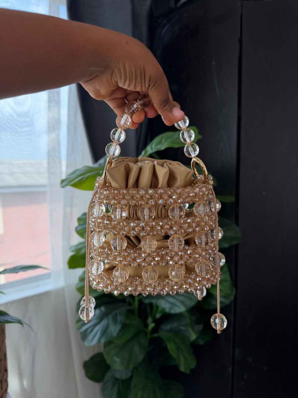 Dara bag | Champagne gold