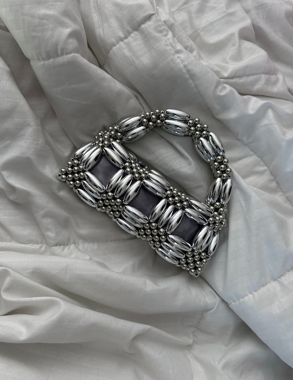 Ivy Bag | Metallic Silver