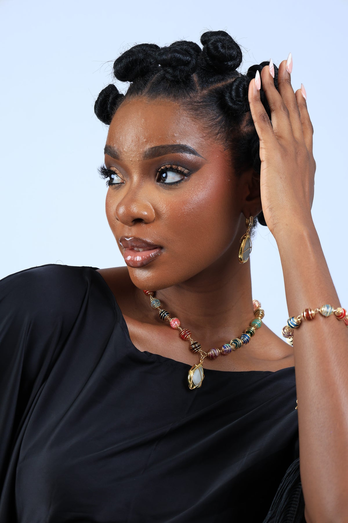 Mystic Necklace set | Multicolour
