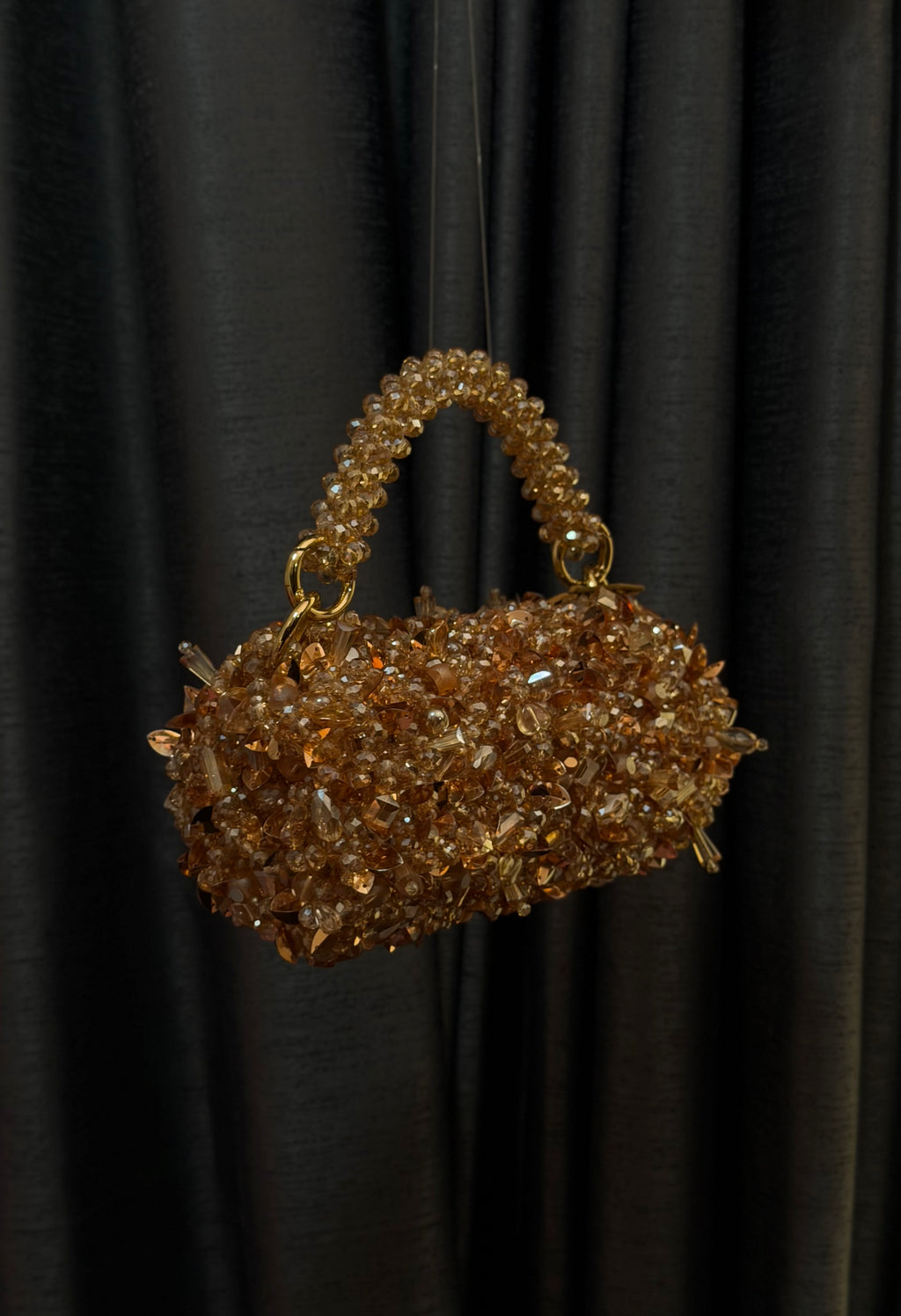 Cylia Bag | Champagne gold